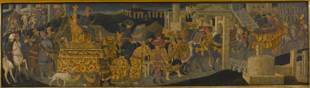 The Triumph of Scipio Africanus by Apollonio (studio of) & Marco del Buono (1402 89)