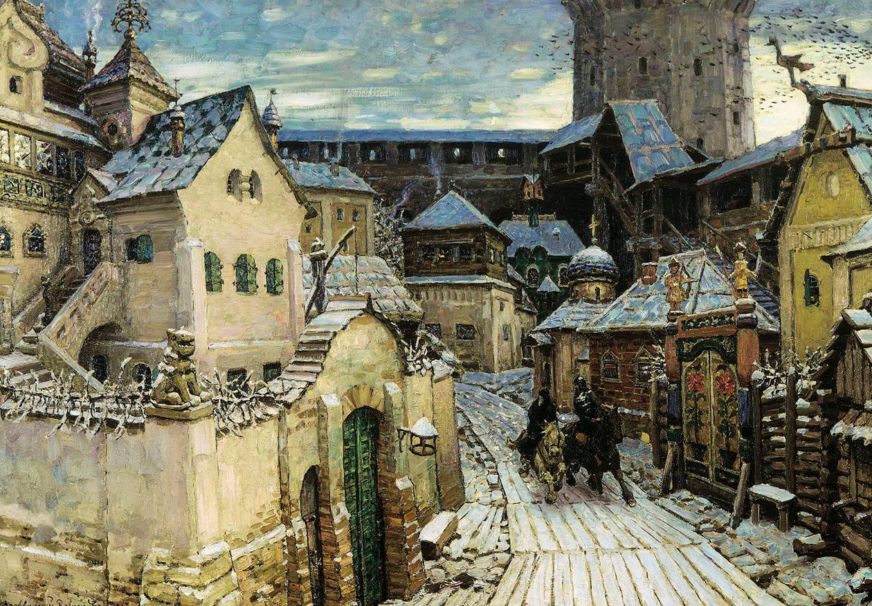 A Heralds, In the Morning in the Kremlin, 1913 by Appolinari Mikhaylovich Vasnetsov