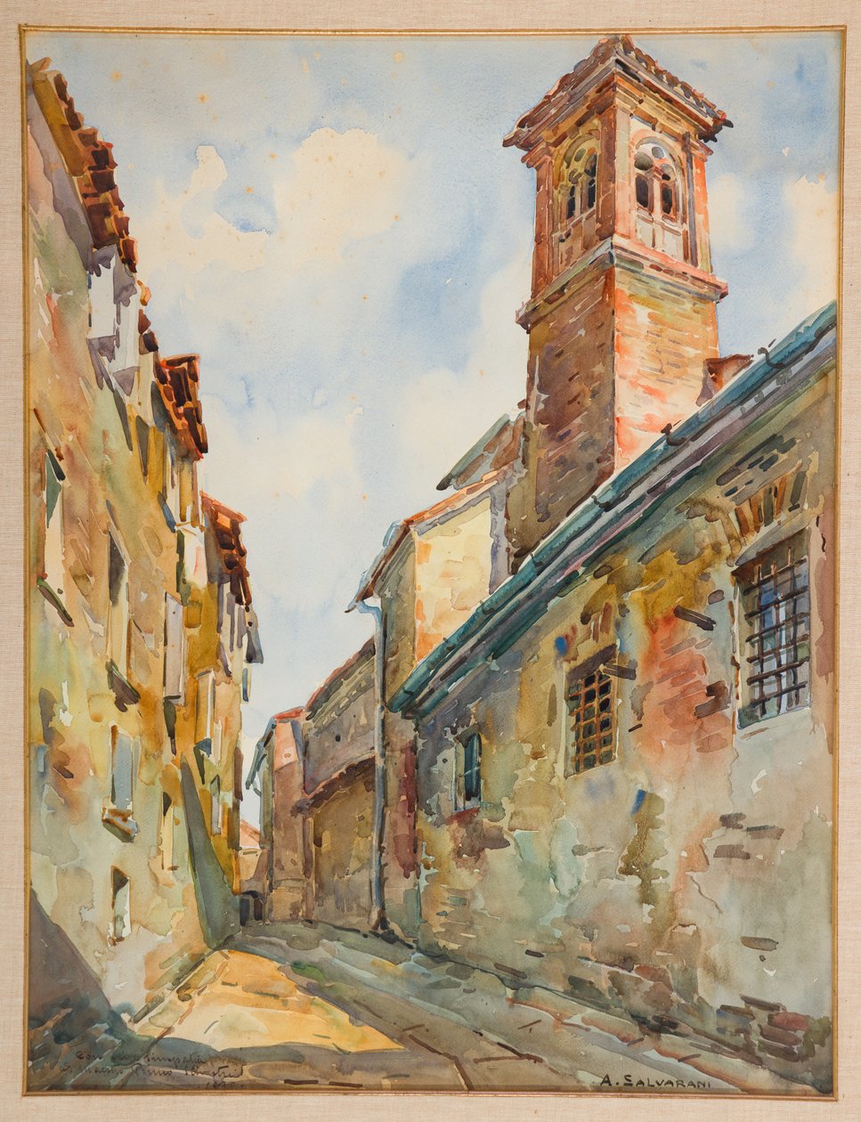 St. Paul Church in Modena by Arcangelo Salvarani