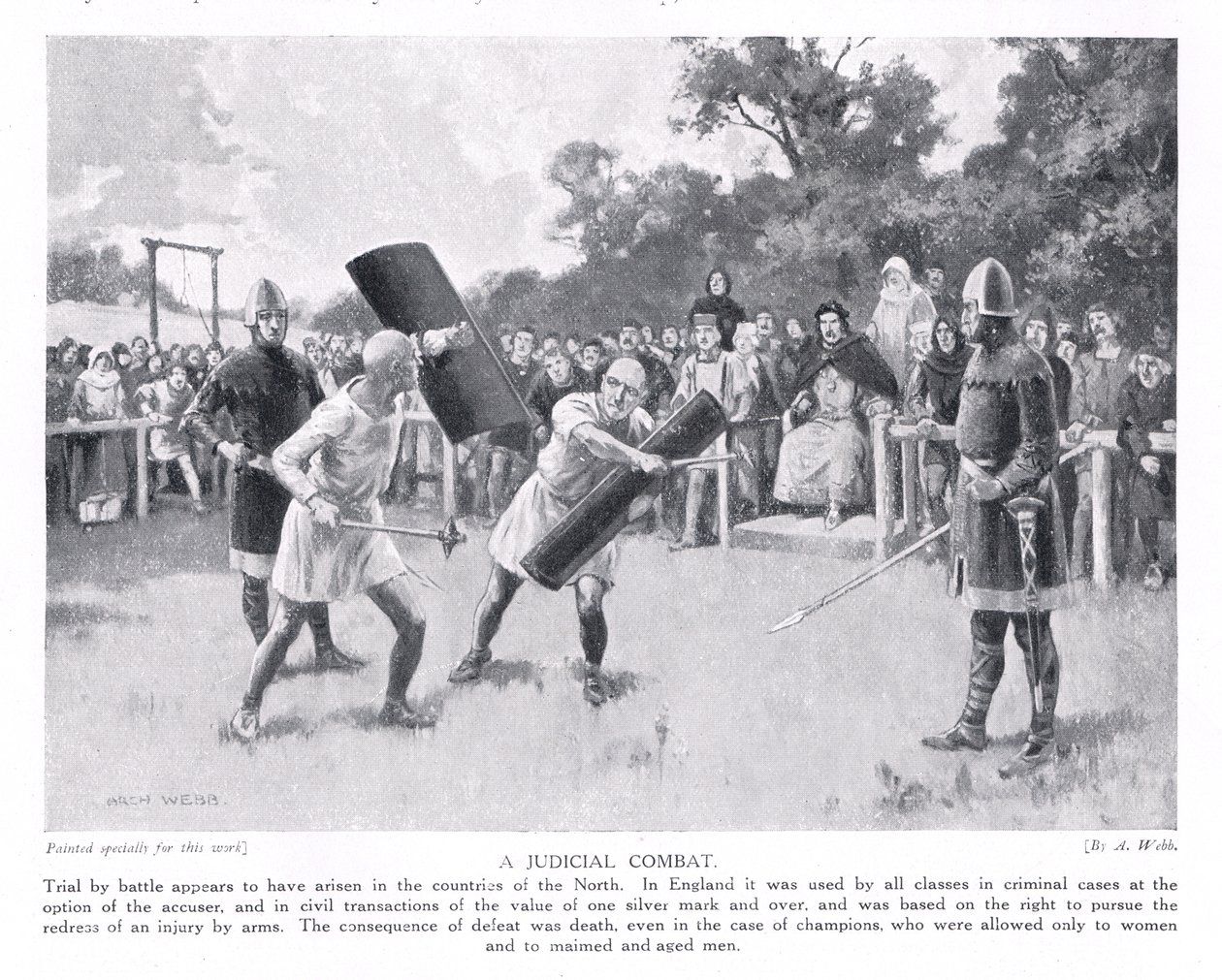 Judicial combat, 1920