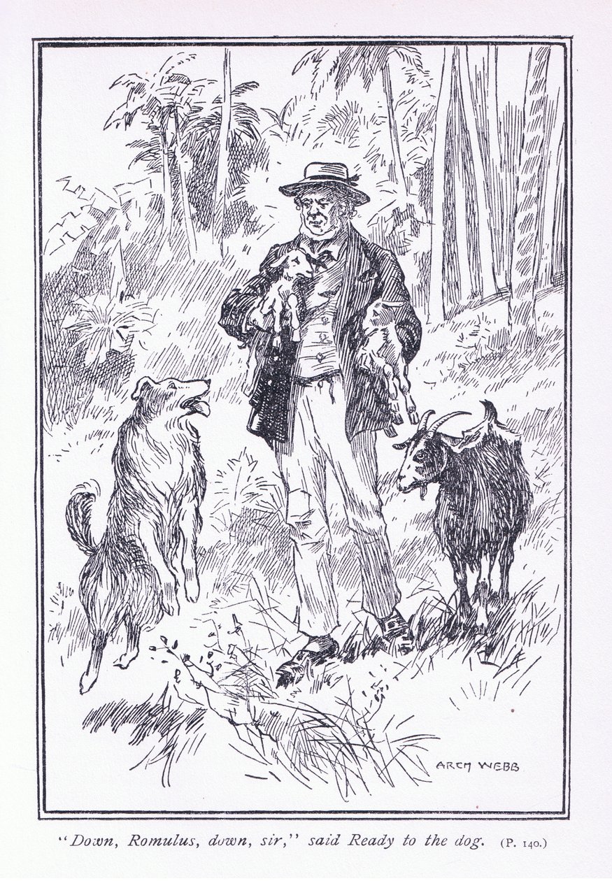 Down Romulus, Down Sir, Said Ready to the Dog by Archibald Webb