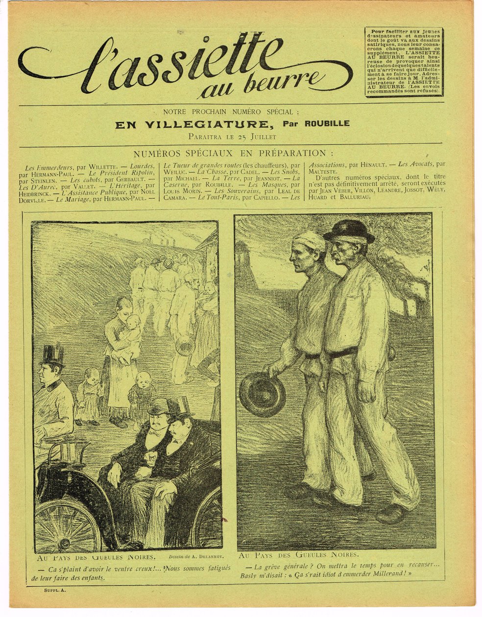 Cover of The Butter Plate, Satirical in Colors by Aristide Delannoy