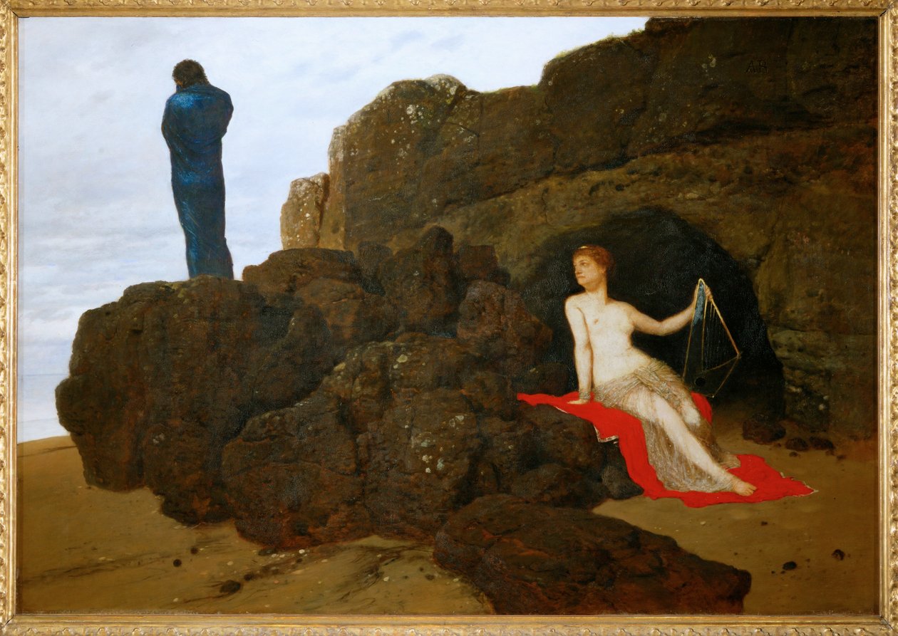 Ulysses and Calypso by Arnold Böcklin