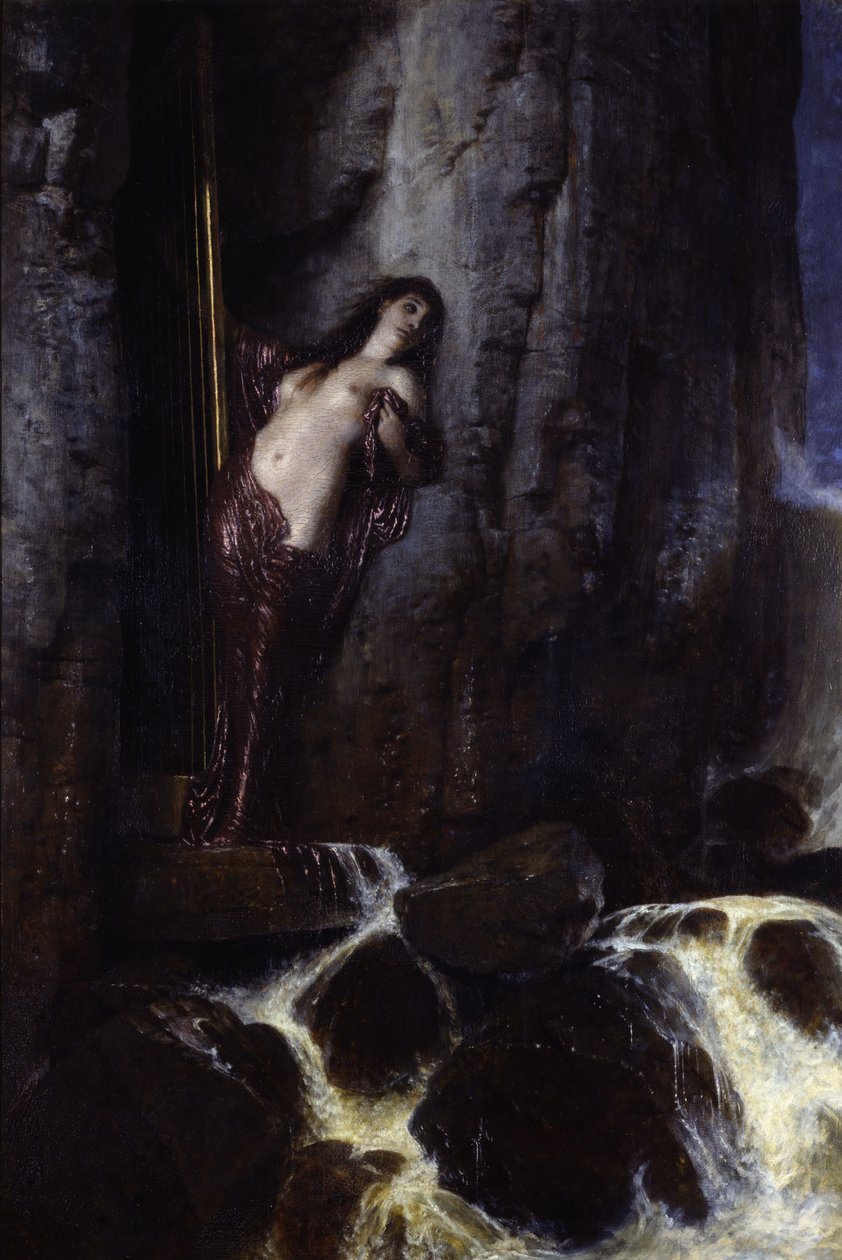 Sea Surf (The Sound) by Arnold Böcklin