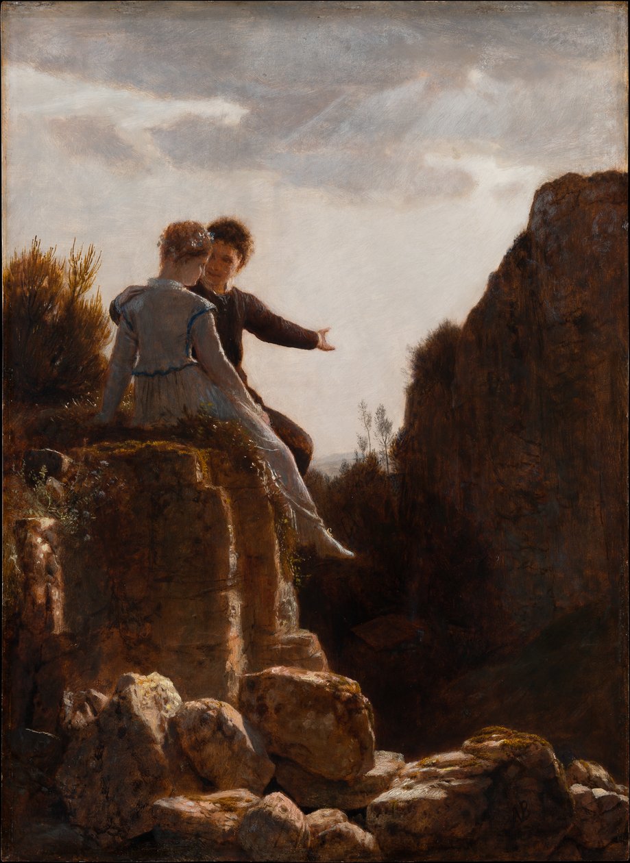 The Honeymoon by Arnold Böcklin