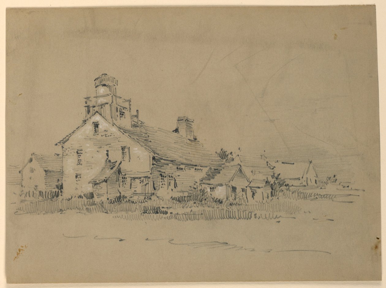 Farmhouse by Arnold William Brunner