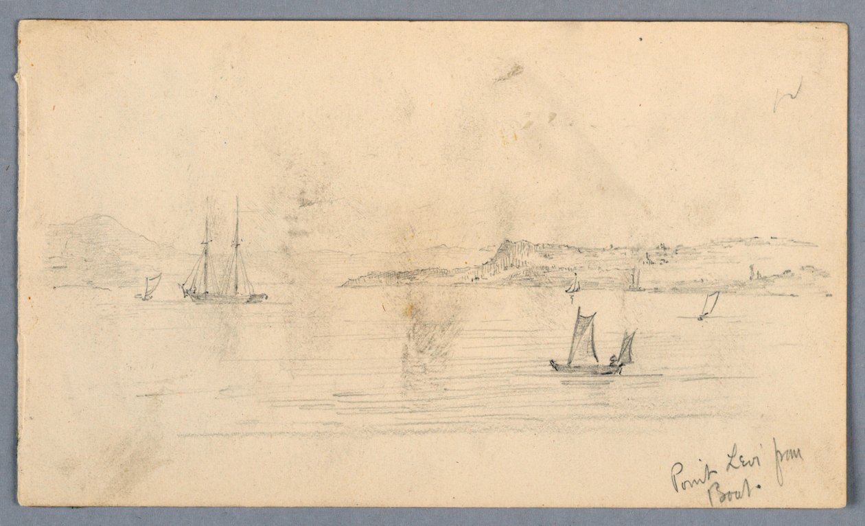 Point Levi From Boat by Arnold William Brunner