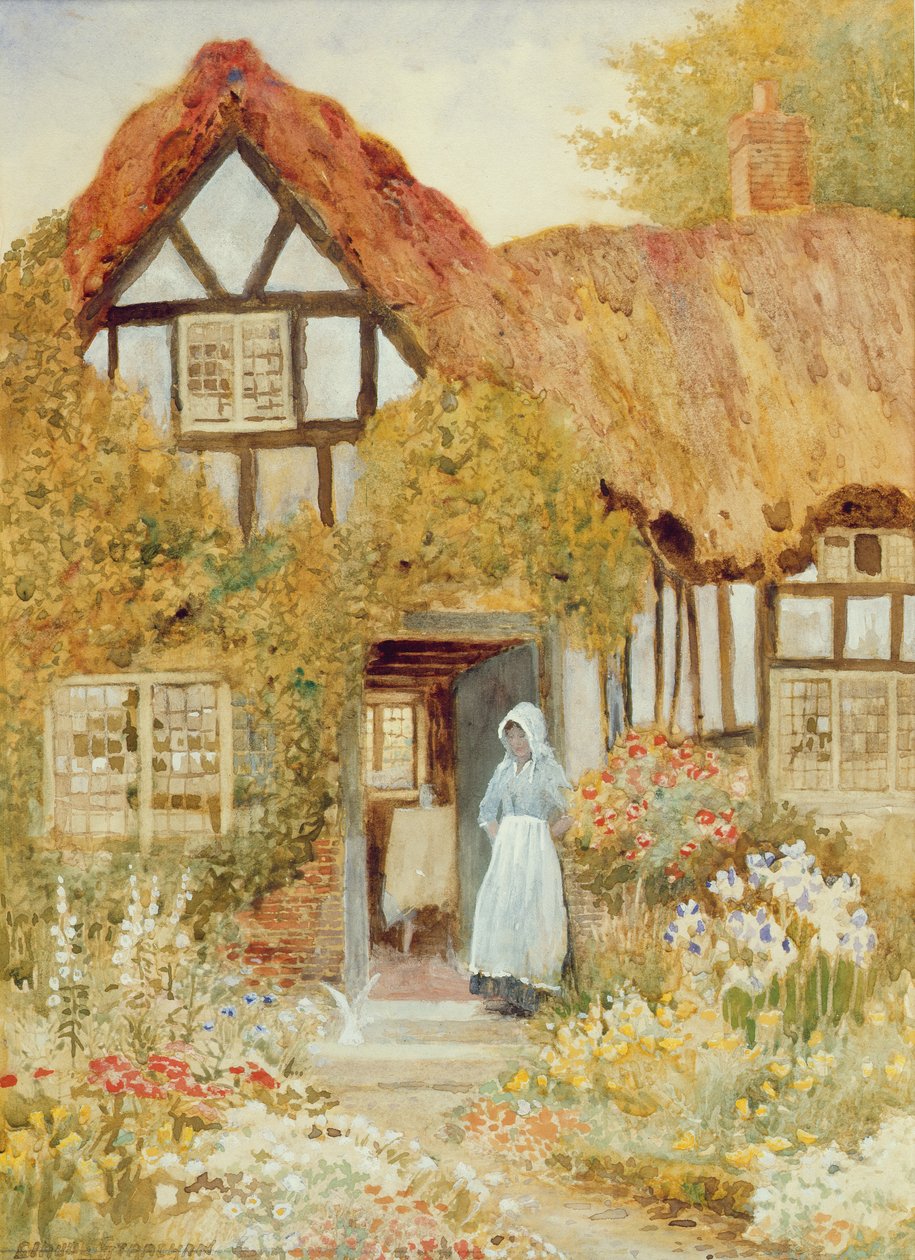 Watching the Dove by Arthur Claude Strachan: Fine art print