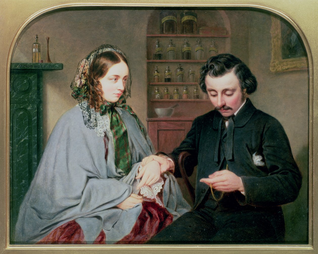 The Doctor, c.1860 by Arthur Miles
