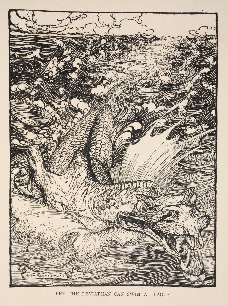 Ere the Leviathan Can Swim a League, Illustration from 