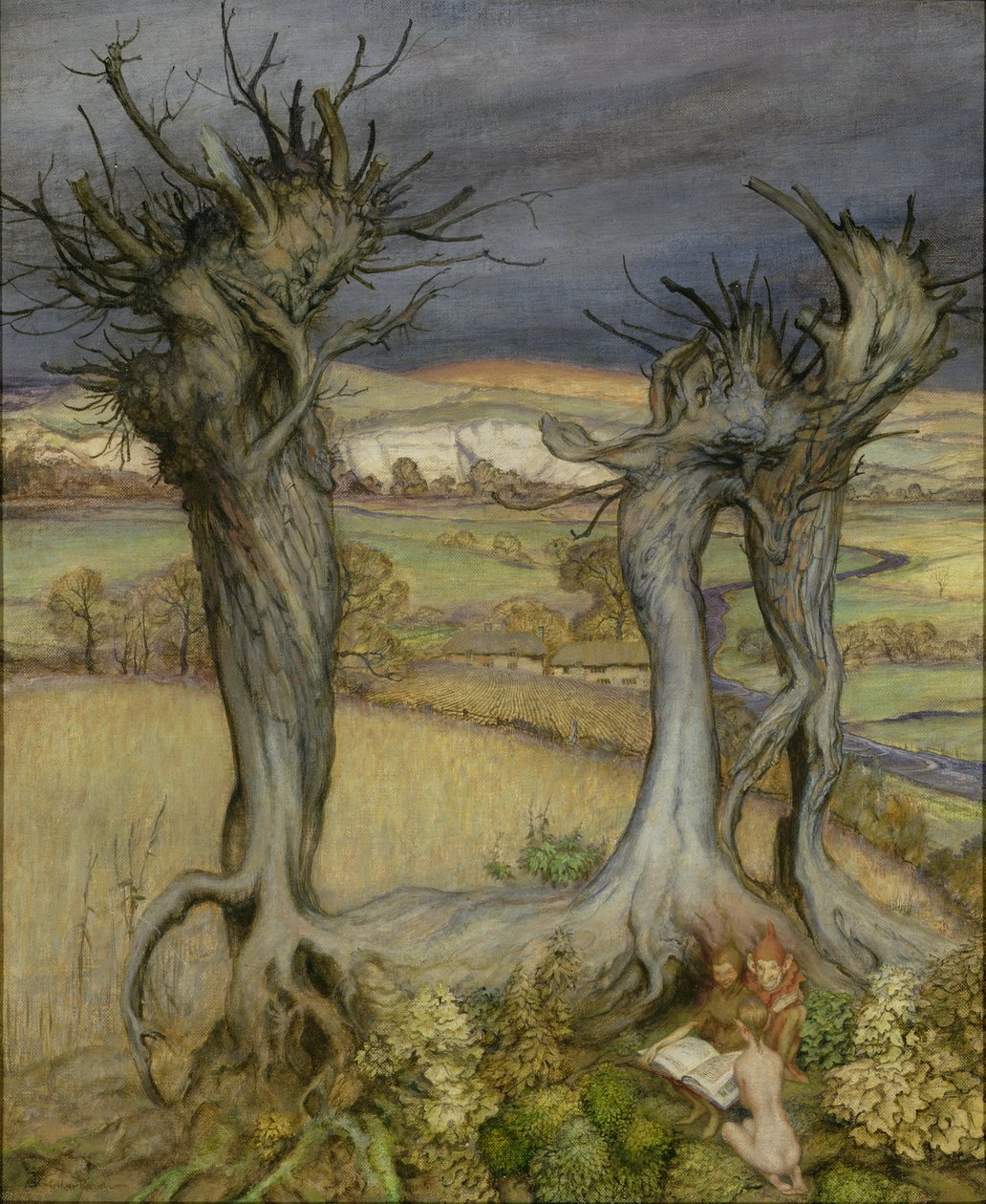 Near Amberley by Arthur Rackham