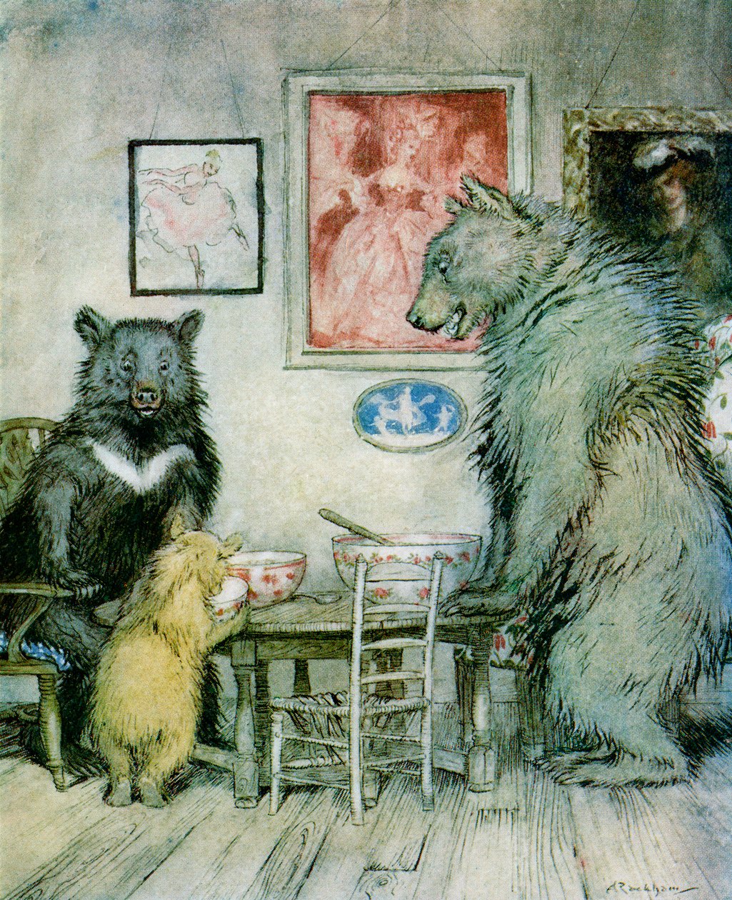 Somebody Has Been at My Porridge and Has Eaten It All Up, from 