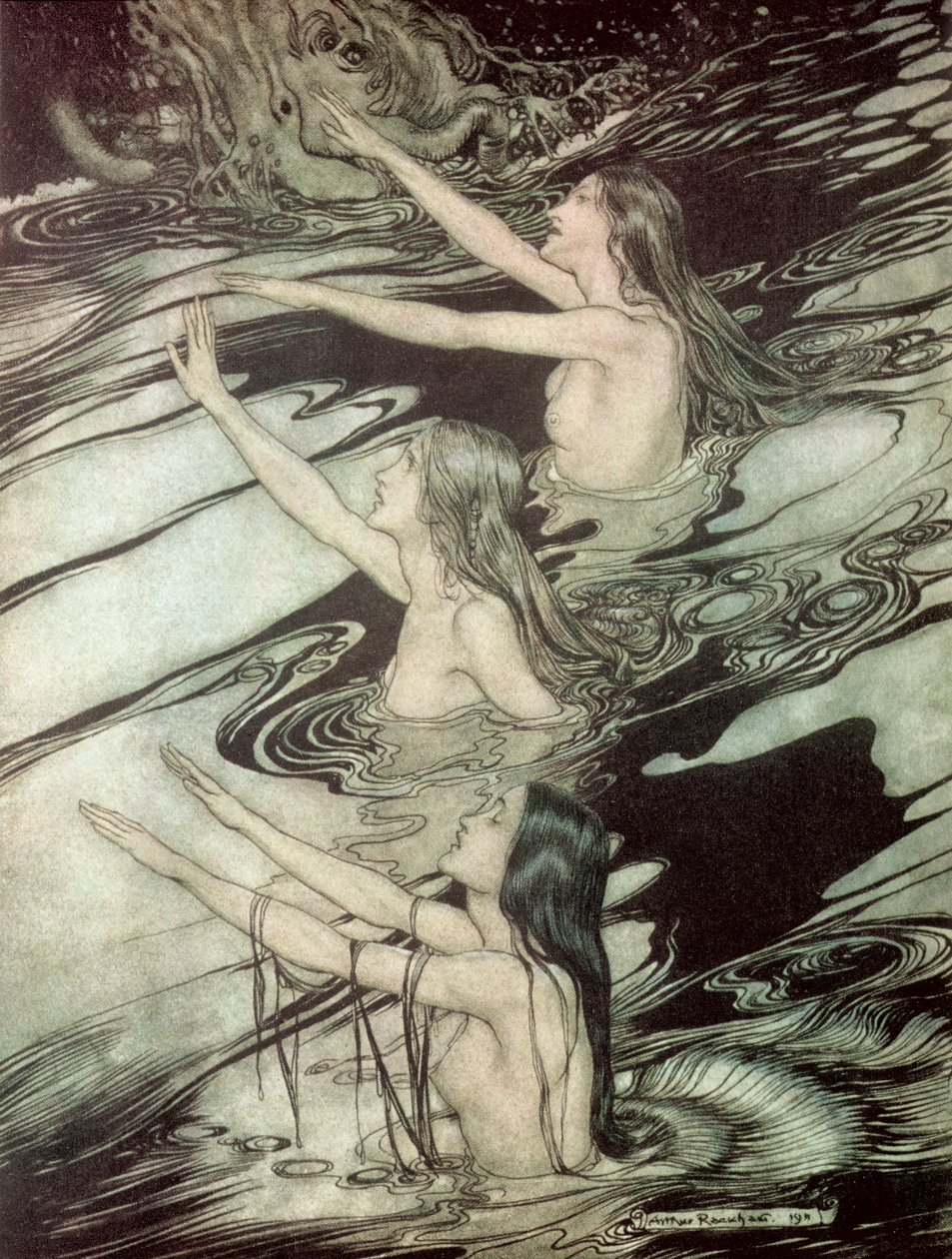 The Rhine Maidens, from 