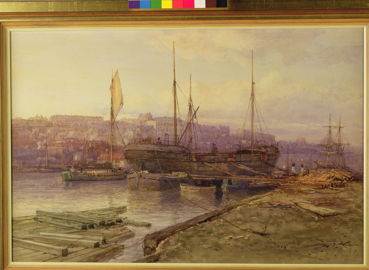 Bristol Docks by Arthur Wilde Parsons