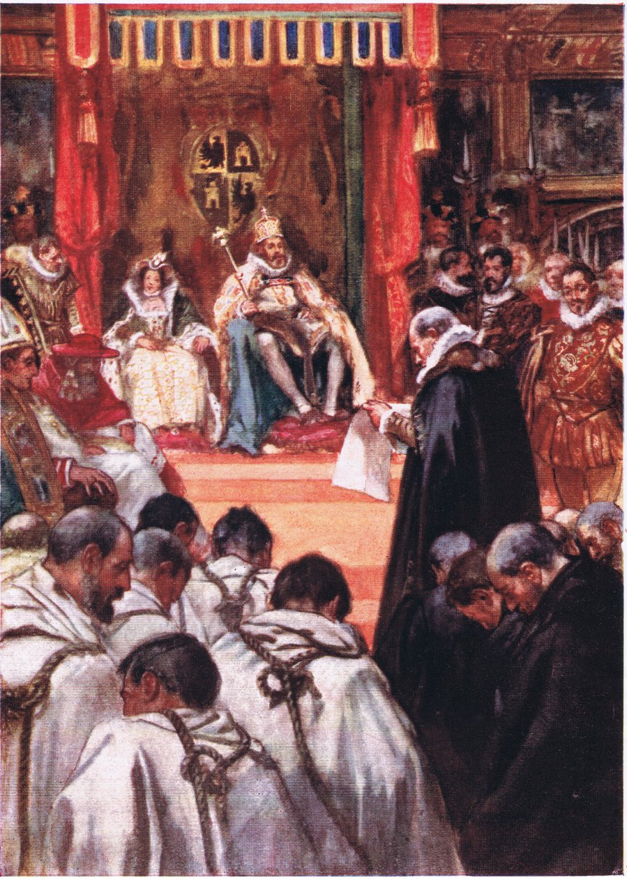 They were to humbly implore the Emperor's forgiveness, illustration ...