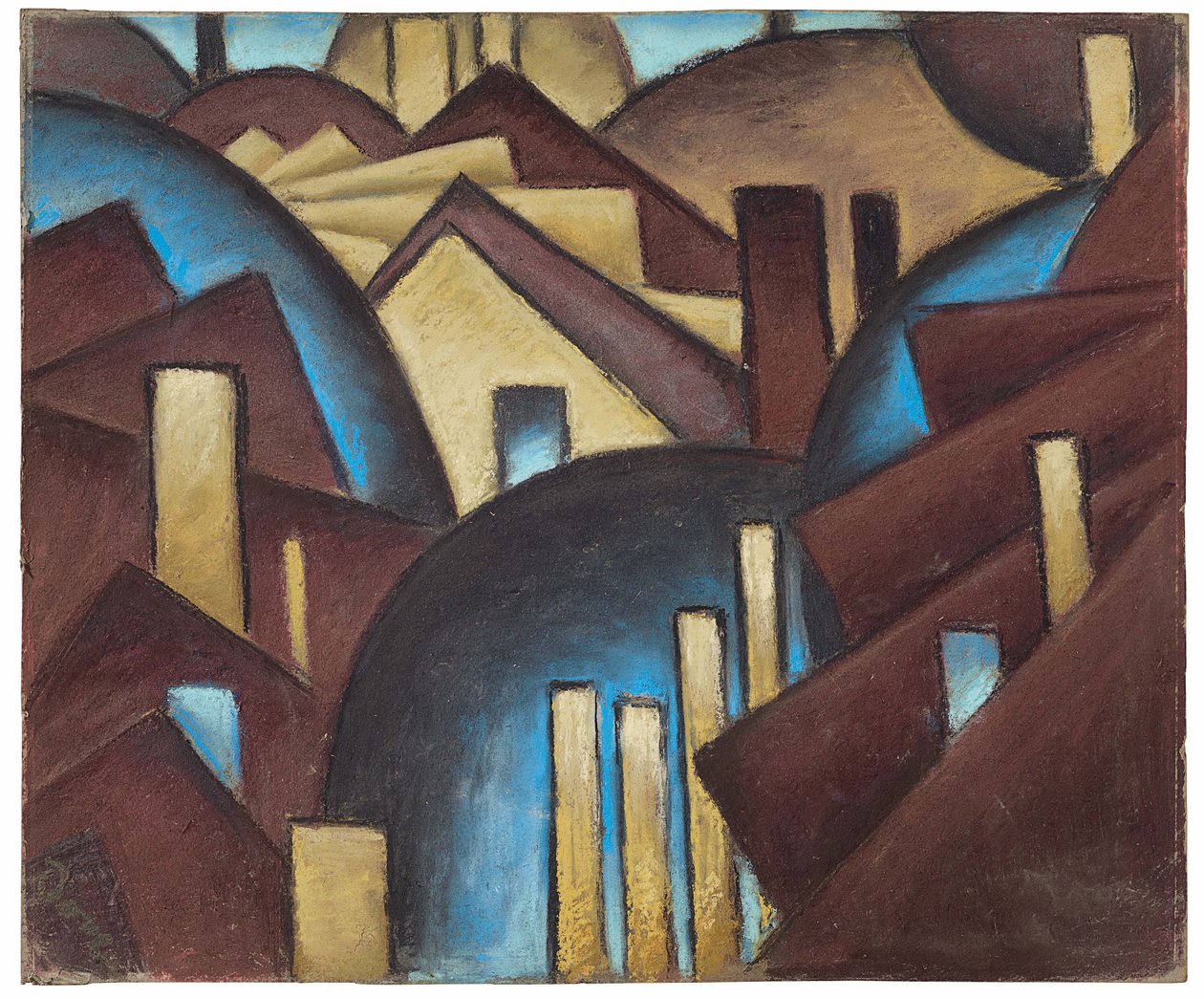 Nature Symbolized No. 1 (Roofs) by Arthur Garfield Dove