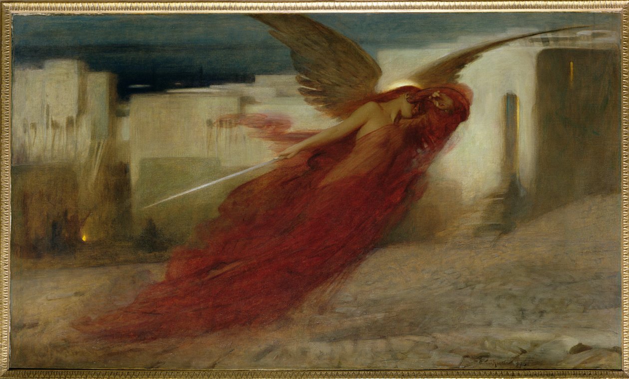 And Then There was a Great Cry in Egypt, 1897 by Arthur Hacker