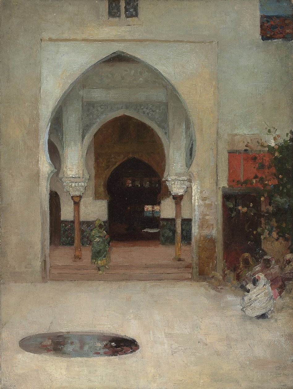 Study for 'At the Door of the Seraglio', c. 1890