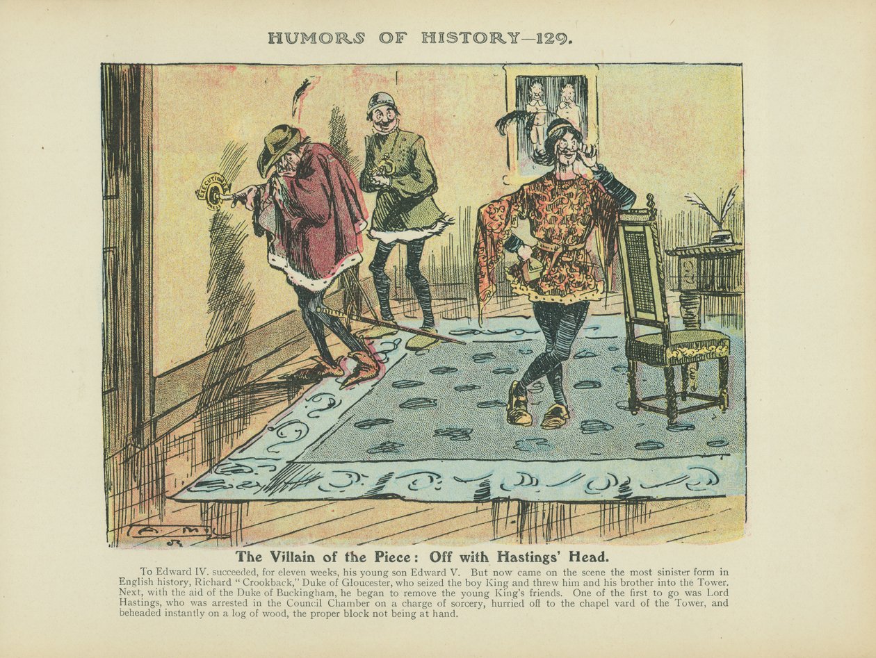The Villain of the Piece: Off with Hastings