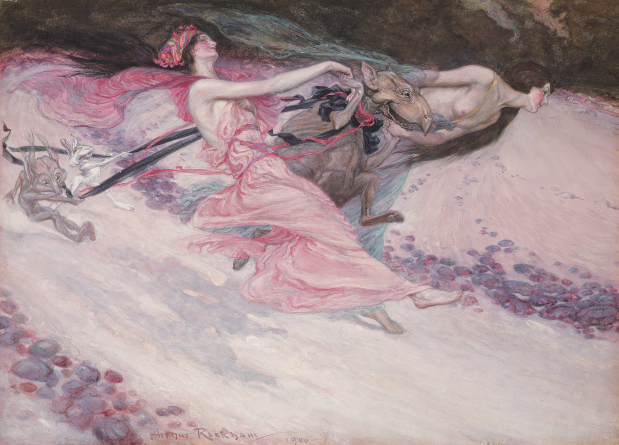 Elfin Revellers, 1900 by Arthur Rackham: Fine art print