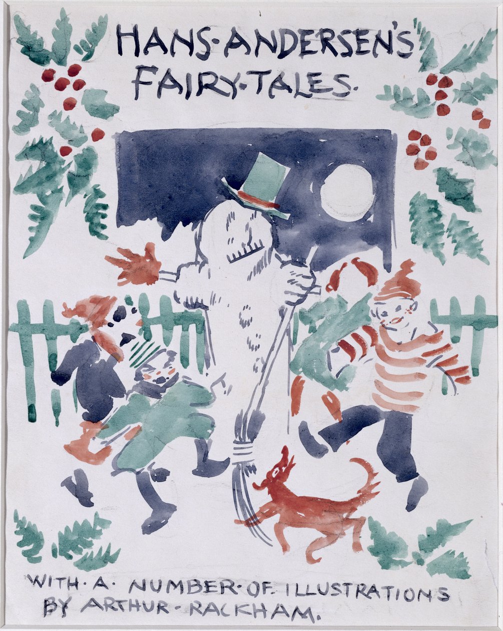 Front Cover Sketch for Hans Andersen