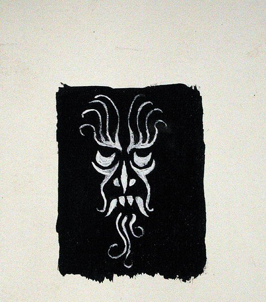 Grotesque Head by Arthur Rackham