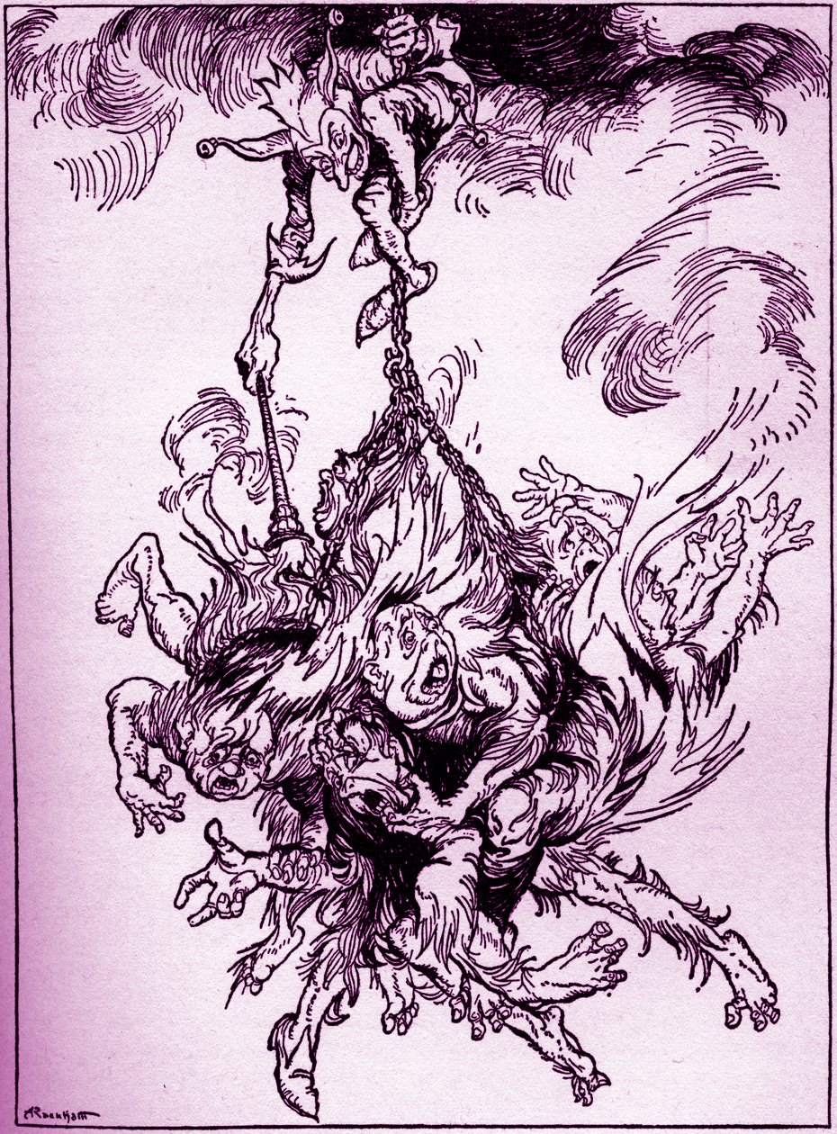 Hop-Frog by Edgar Allan Poe by Arthur Rackham