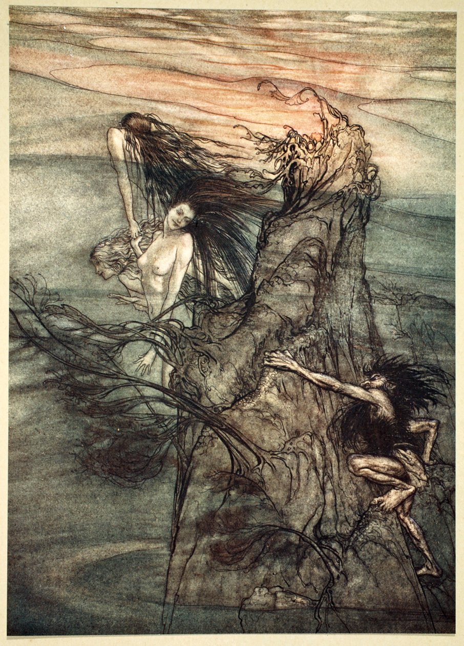 Mock away! Mock! The Nibelung makes for your toy!, 1910