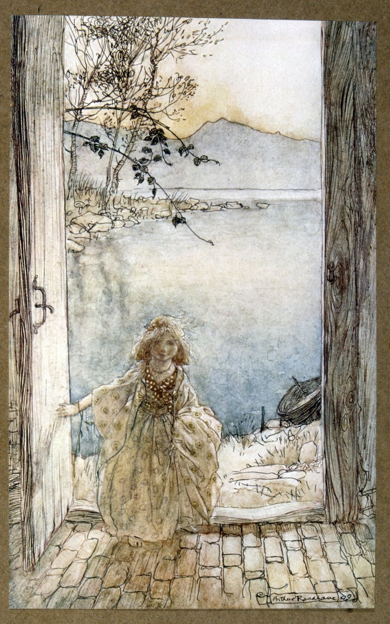 Ondine by Arthur Rackham: Highest-quality art reproduction