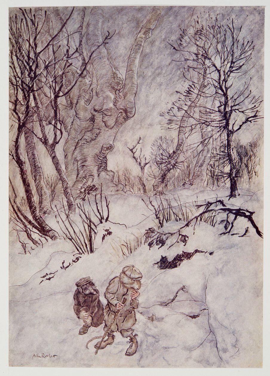 The Rat pondered awhile, and examined the humps and slopes that ...