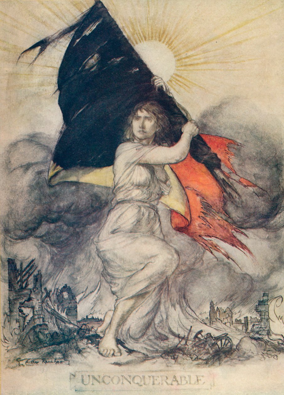 Unconquerable, c1914, 1914 by Arthur Rackham: Fine art print