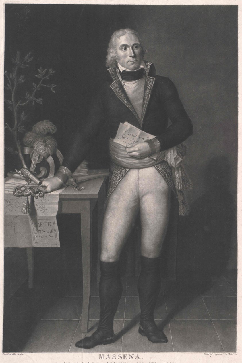 Andre Duke of Rivoli Prince of Essling Massena by Artist Unknown