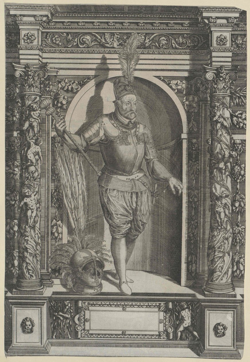 Andreas Baron Devil on Guntersdorf and Bockfliess by Artist Unknown