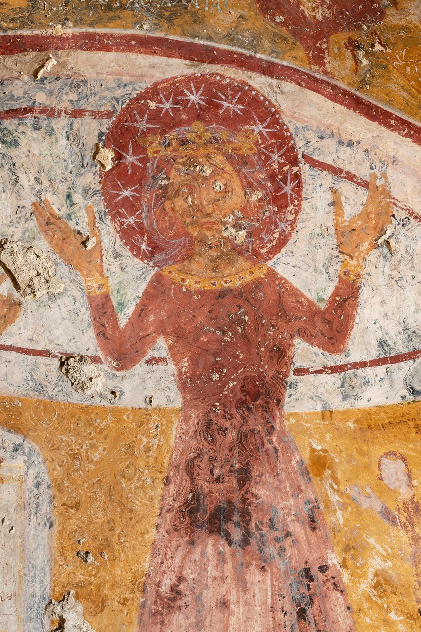 Annunciation (detail) by Artist Unknown