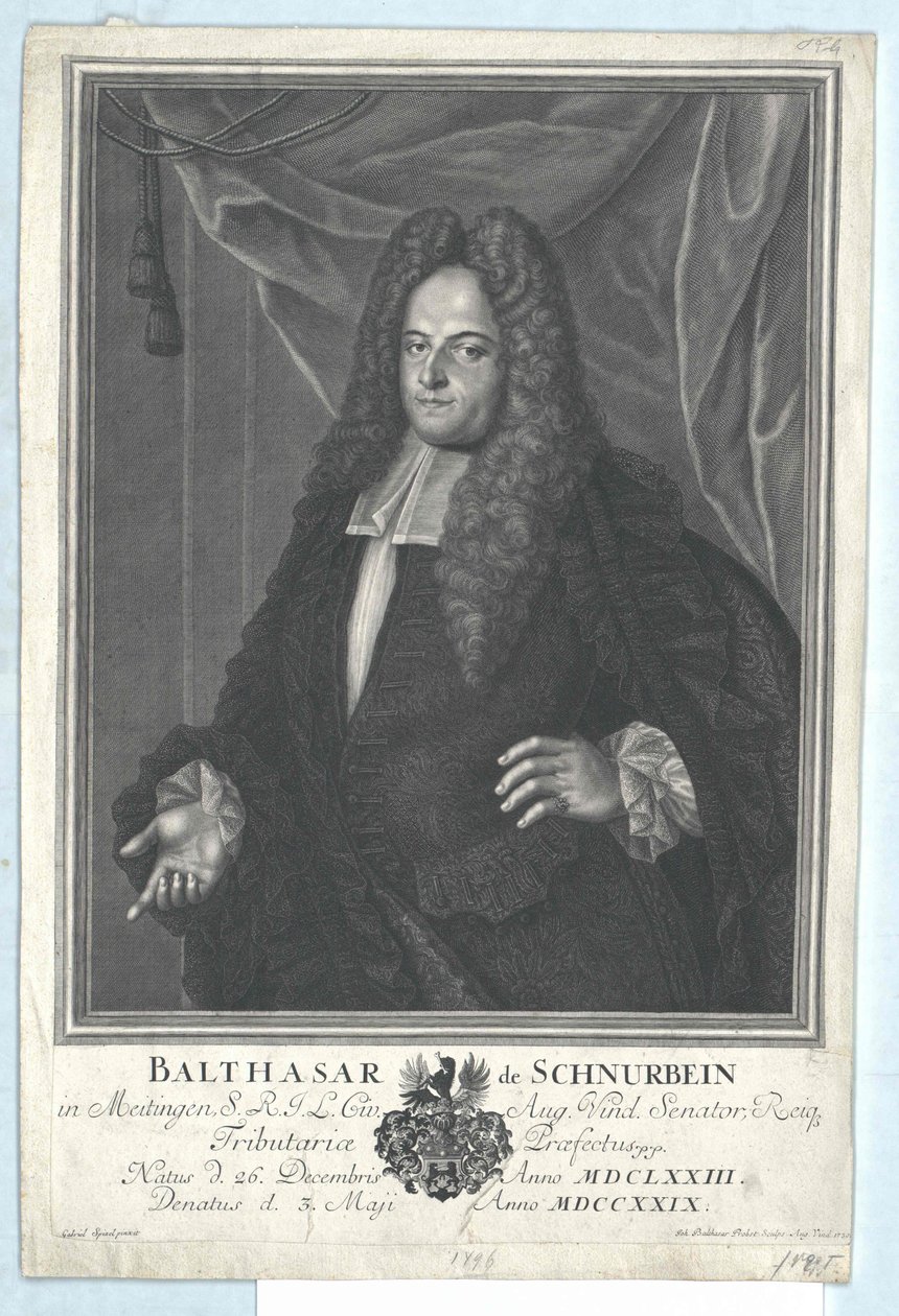 Balthazar Schnurbein von und zu Meitingen by Artist Unknown