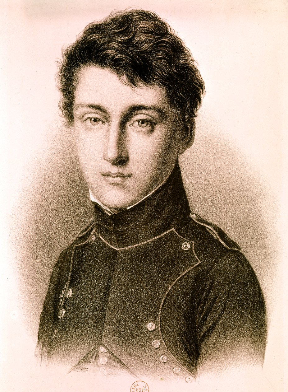 Portrait of Sadi Nicolas Léonard Carnot at Age 17 by Artist Unknown