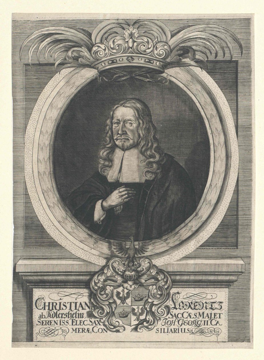 Christian Lorenz Adlershelm by Artist Unknown
