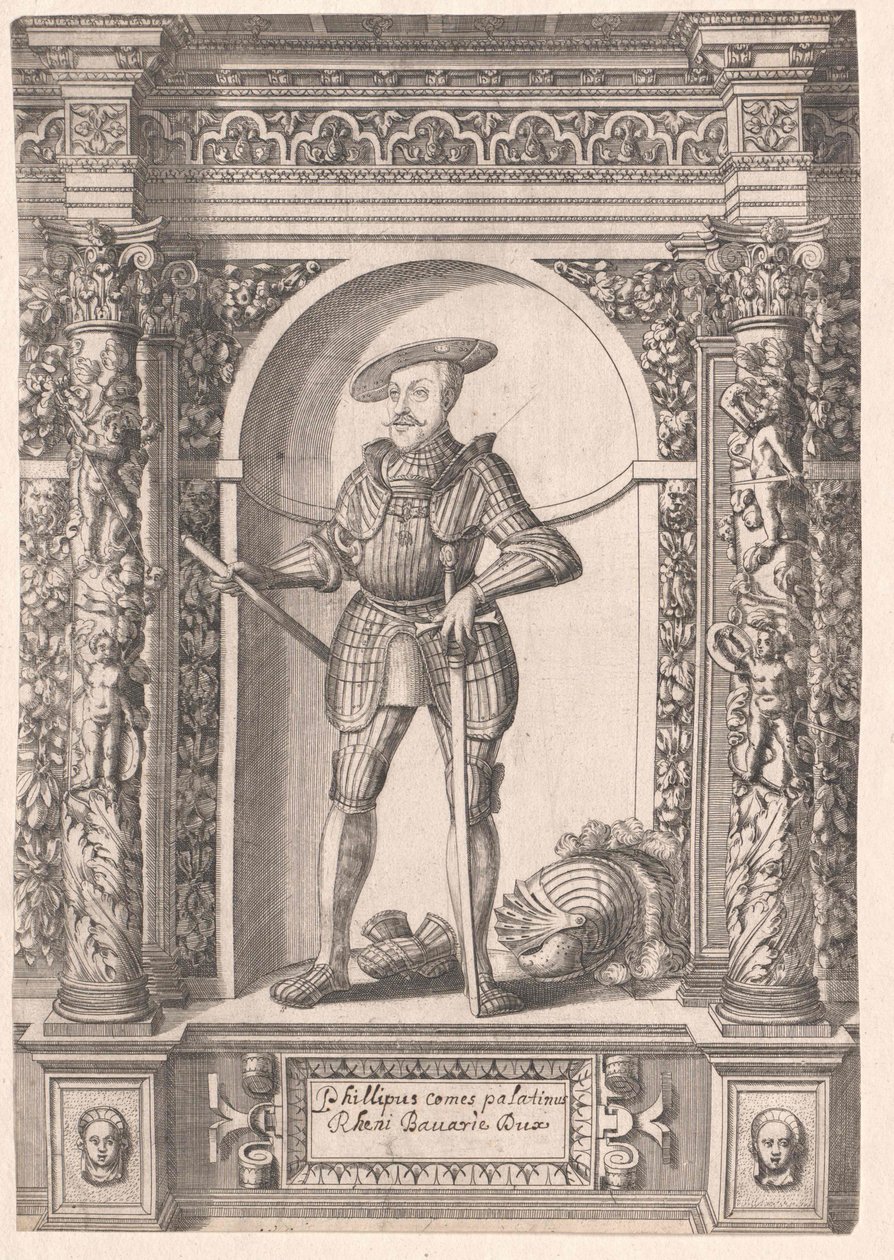 Count Palatine of the Rhine Philipp the Openhearted by Artist Unknown