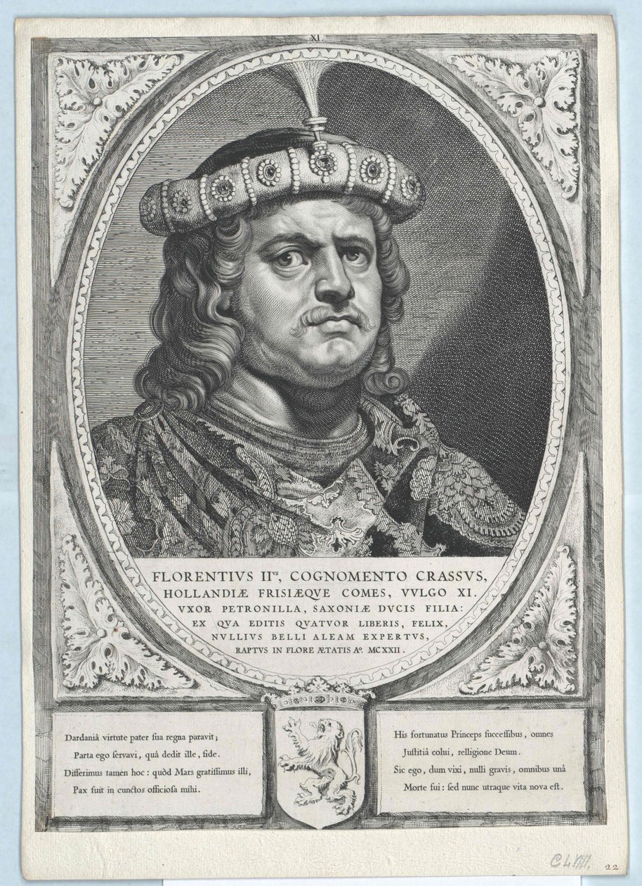 Count of Holland Florence II by Artist Unknown