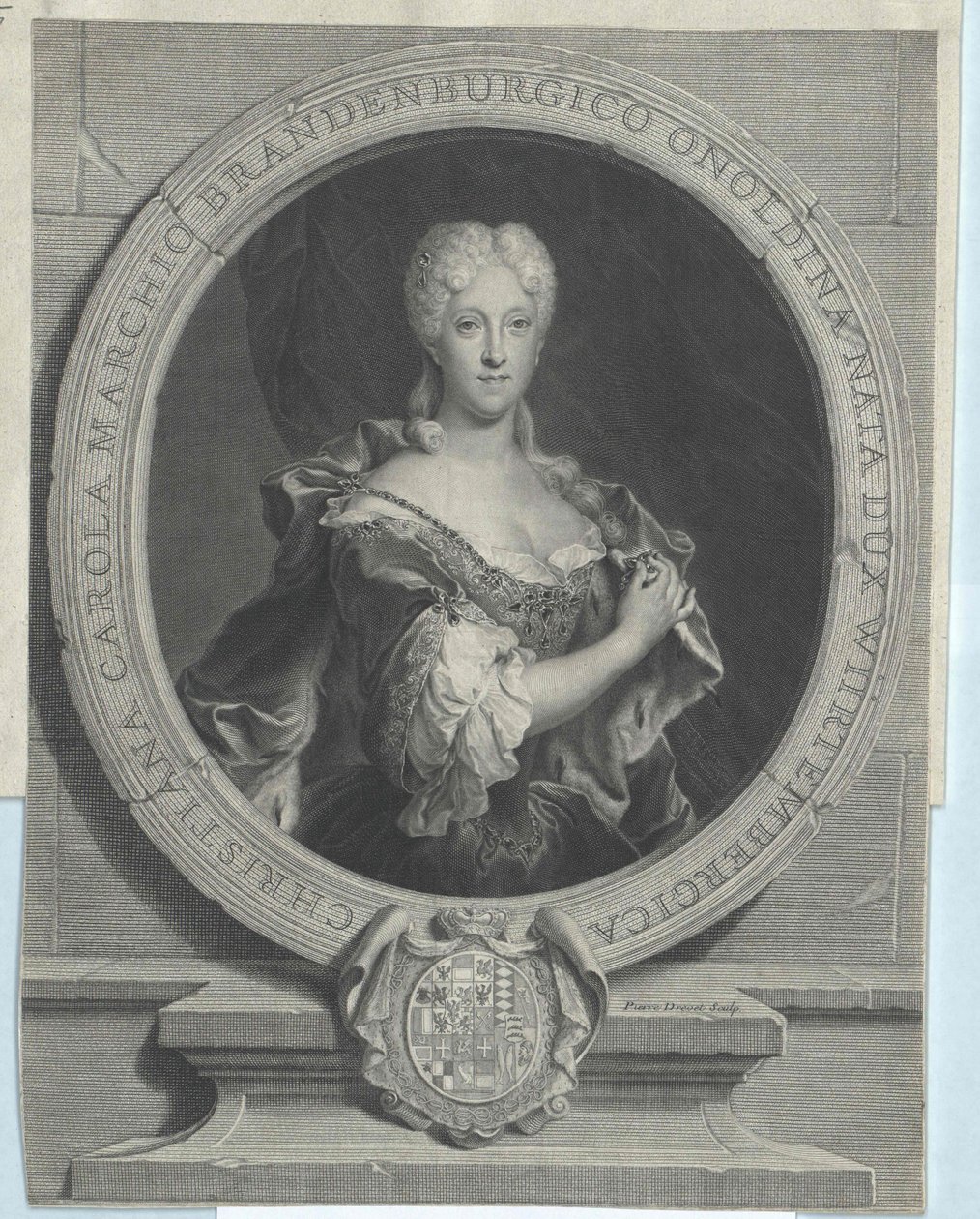 Duchess of Württemberg Christian Charlotte by Artist Unknown