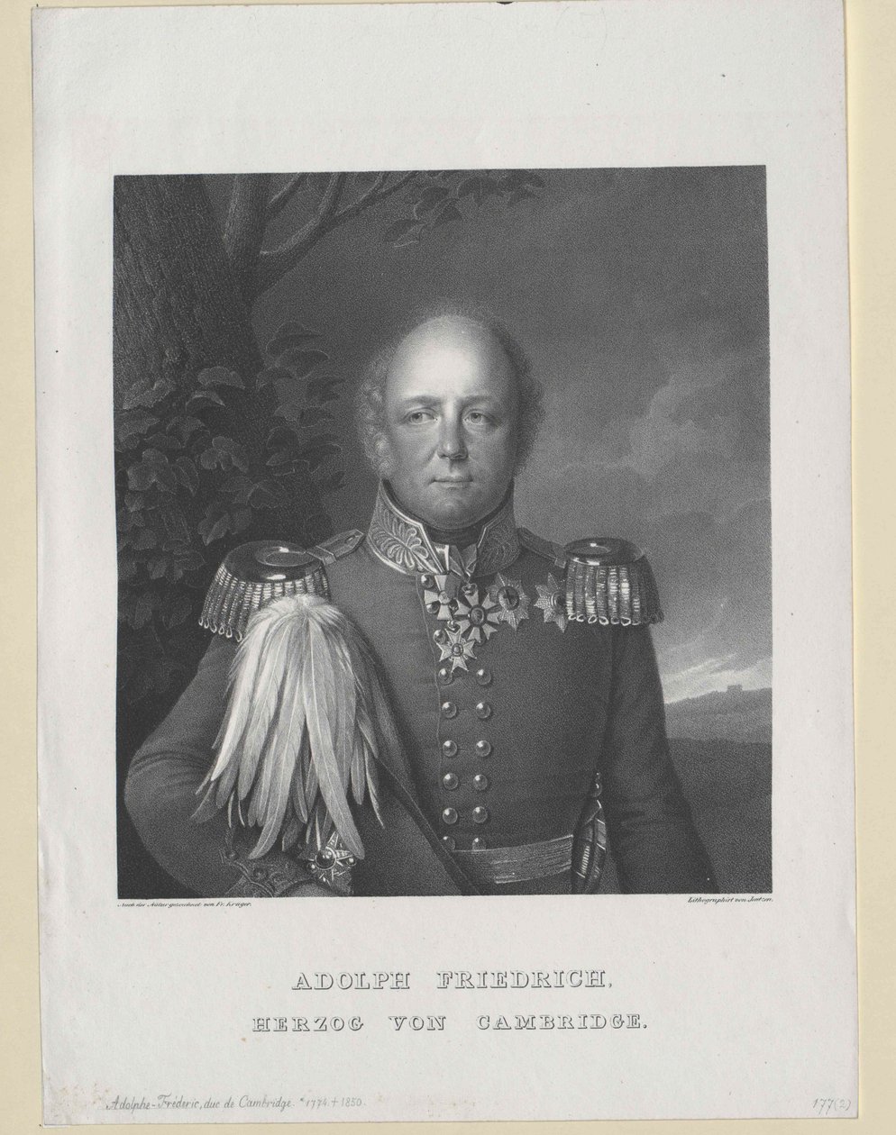 Duke Adolf Friedrich of Cambridge by Artist Unknown