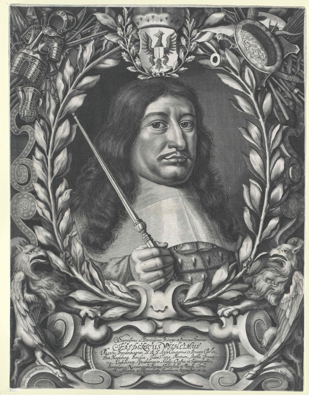 Elector of Brandenburg Frederic Wilhelm by Artist Unknown