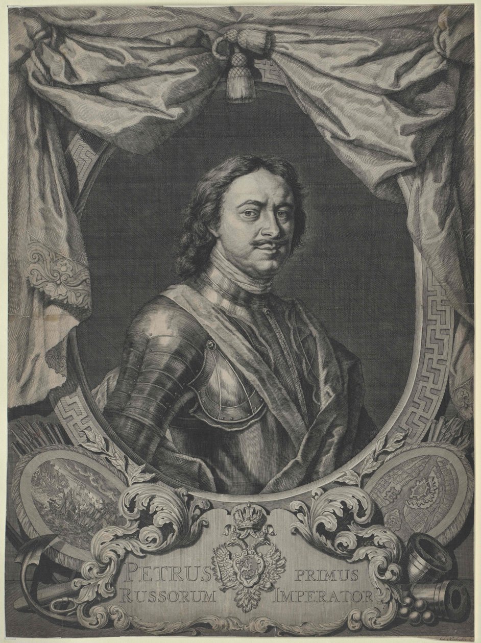 Emperor Peter I the Great of Russia by Artist Unknown
