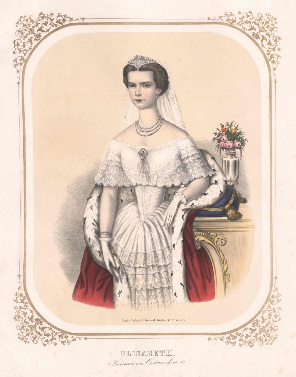 Empress Elisabeth of Austria by Artist Unknown