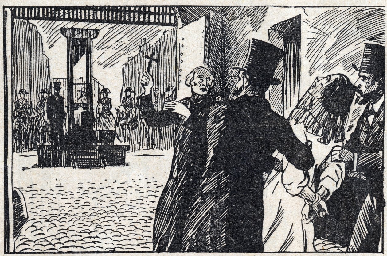 Execution of Thomas Husband on January 24 by Artist Unknown
