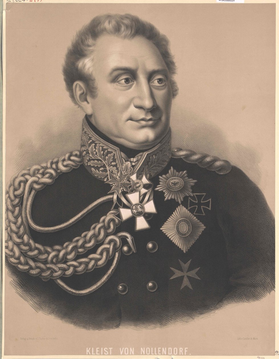 Frederic Henry Count Brill von Nollendorf by Artist Unknown