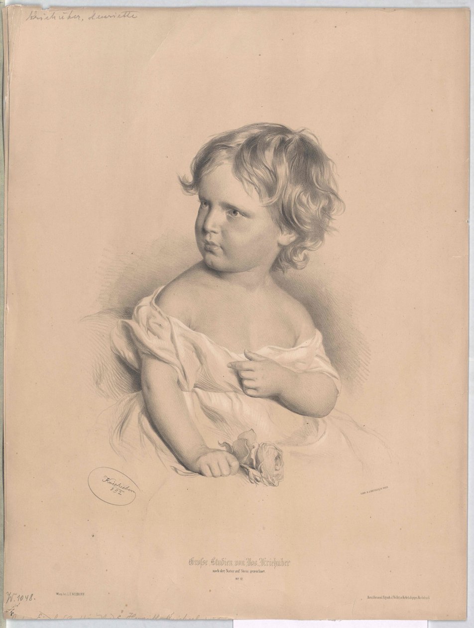 Henriette Kriehuber by Artist Unknown