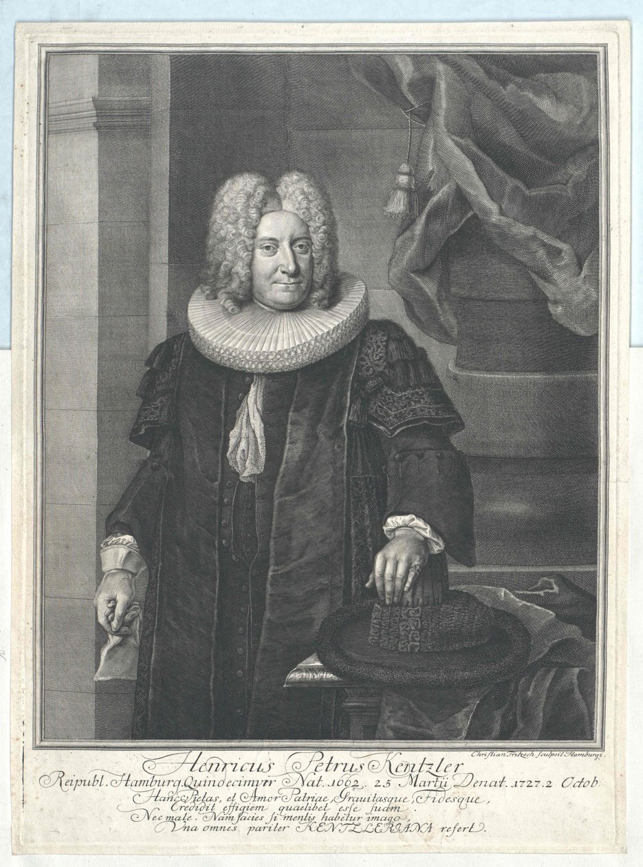 Henry Peter Kentzler by Artist Unknown