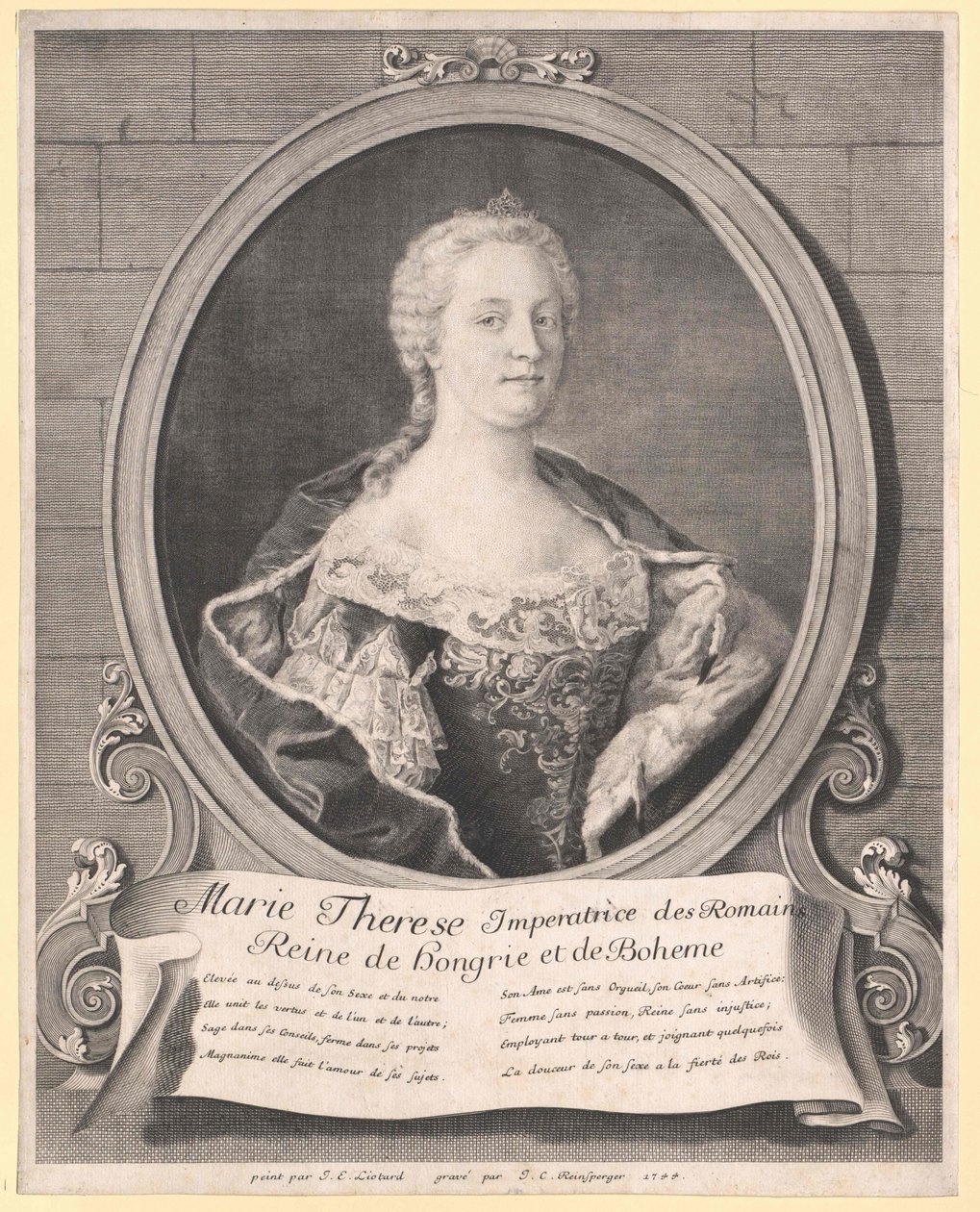 Holy Roman Empress Maria Theresa by Artist Unknown
