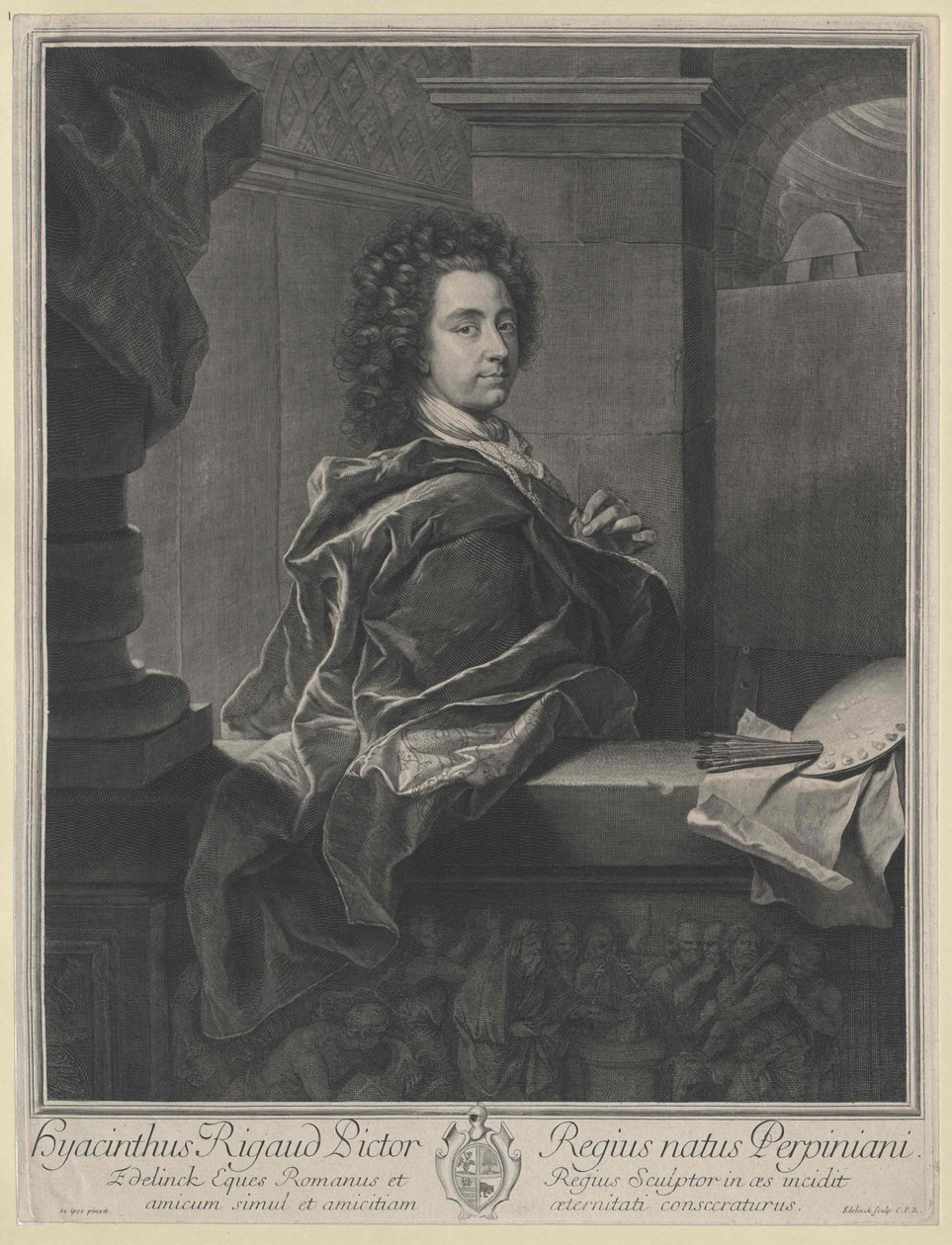 Hyacinthe Rigaud by Artist Unknown: Buy fine art print